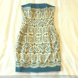 Mara Hoffman strapless silk dress